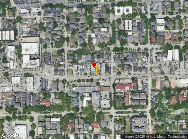  516 Westheimer Rd, Houston, TX Parcel Map