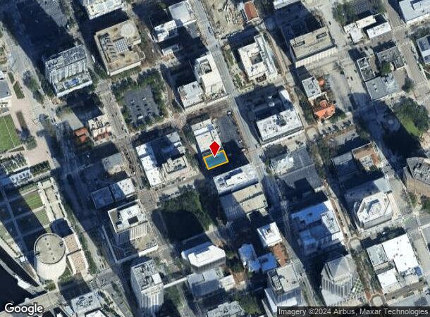  300 E Madison St, Tampa, FL Parcel Map