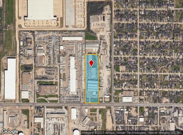  3835 Singleton Blvd, Dallas, TX Parcel Map