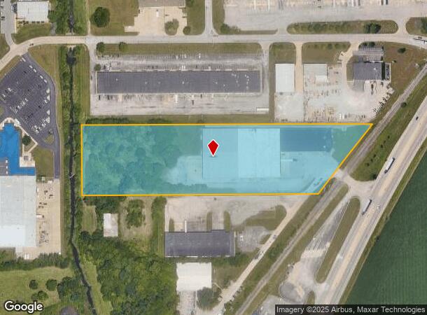  3205 N 22Nd St, Decatur, IL Parcel Map