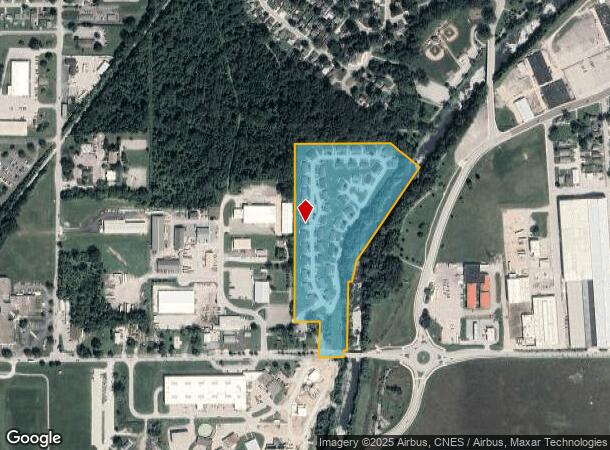 1500 W Markland Ave, Kokomo, IN Parcel Map