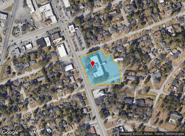 1145 Evergreen Ave, Cayce, SC Parcel Map