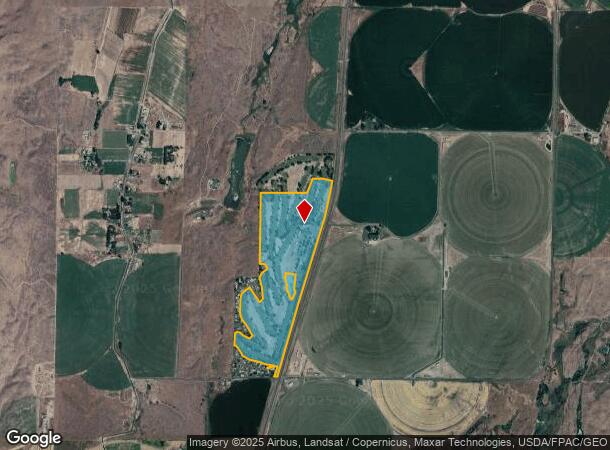 10400 Sagehill Rd Se, Warden, WA Parcel Map