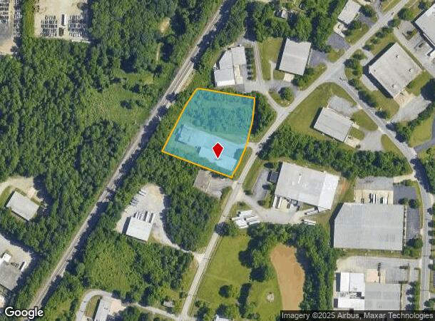  608 Old Thomasville Rd, High Point, NC Parcel Map