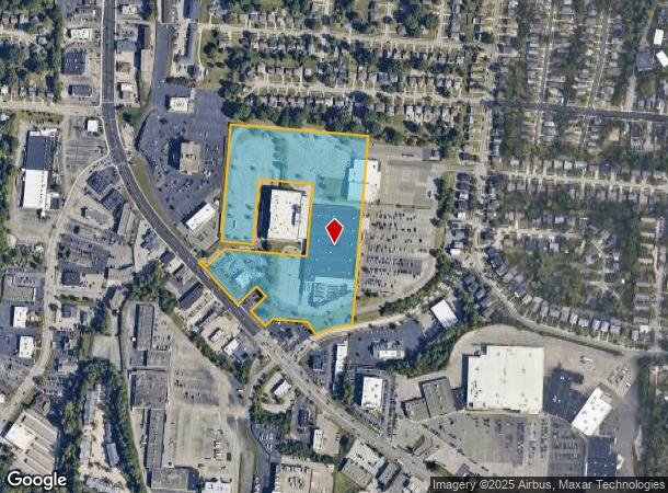 6290 Glenway Ave, Cincinnati, OH Parcel Map