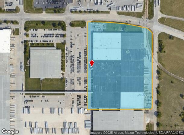 6316 John J Pershing Dr, Omaha, NE Parcel Map