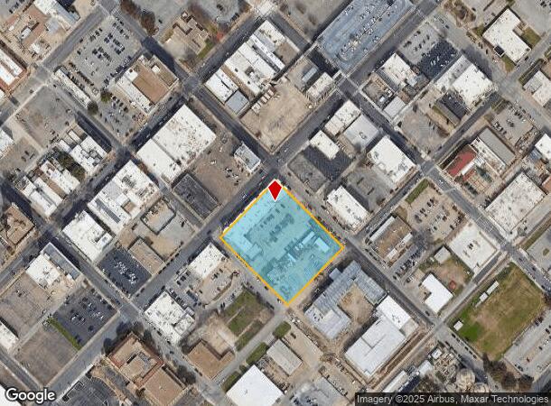 600 Franklin Ave, Waco, TX Parcel Map