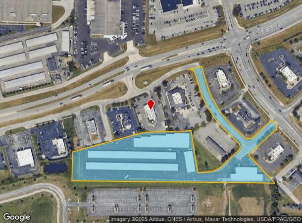 1524 Georgesville Rd, Columbus, OH Parcel Map