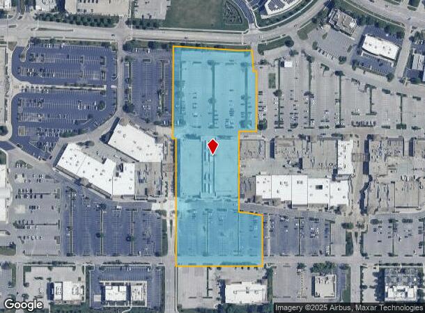  5100 W 119Th St, Leawood, KS Parcel Map