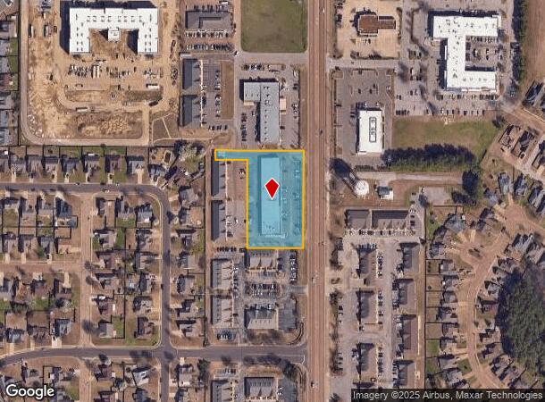 5847 Getwell Rd, Southaven, MS Parcel Map