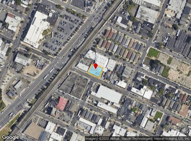  124 Emmet St, Newark, NJ Parcel Map