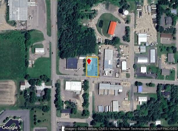 910 Hillcrest St, Baldwin, WI Parcel Map