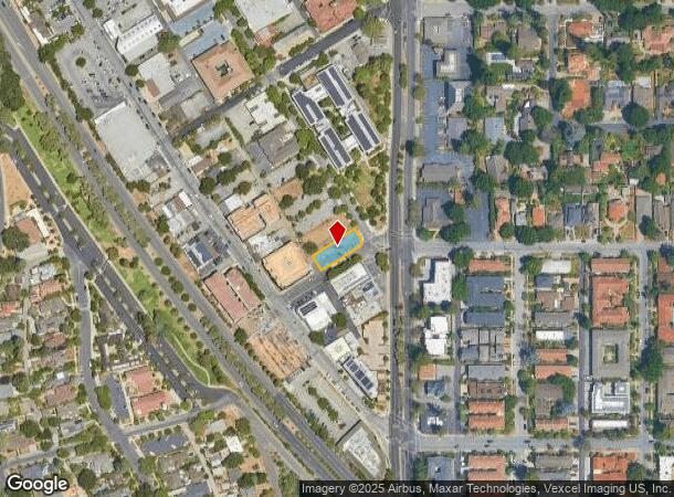 394 2Nd St, Los Altos, CA Parcel Map