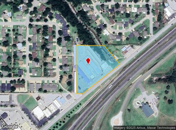  1515 E Main St, Weatherford, OK Parcel Map