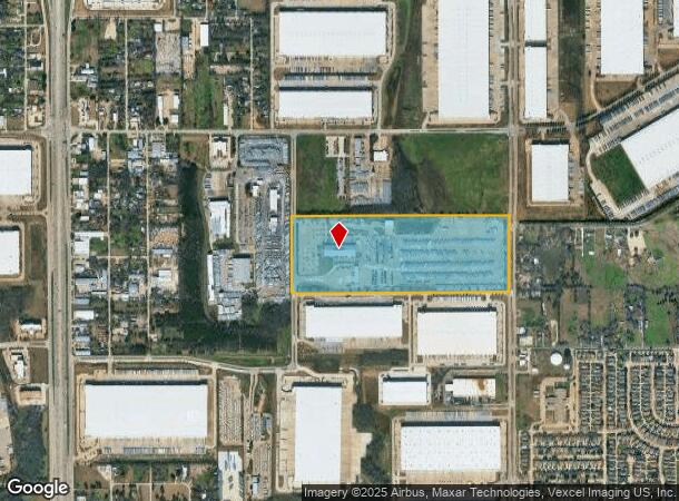 3250 N Longhorn Dr, Lancaster, TX Parcel Map