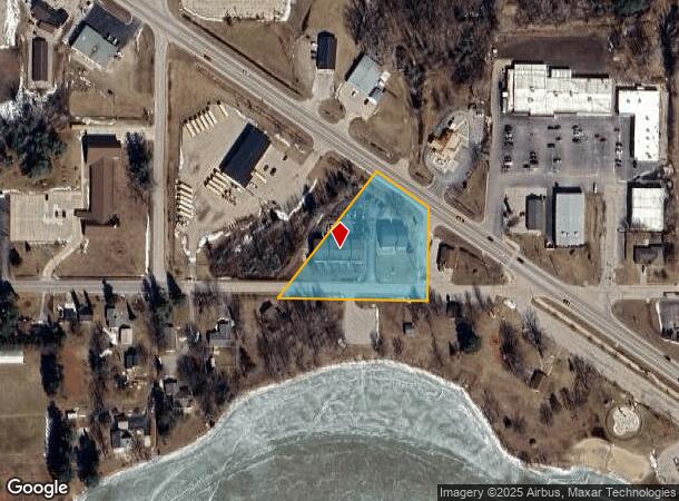  3215 W Lang Rd, Beaverton, MI Parcel Map