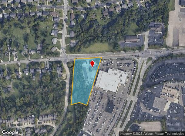 165 W Kemper Rd, Cincinnati, OH Parcel Map