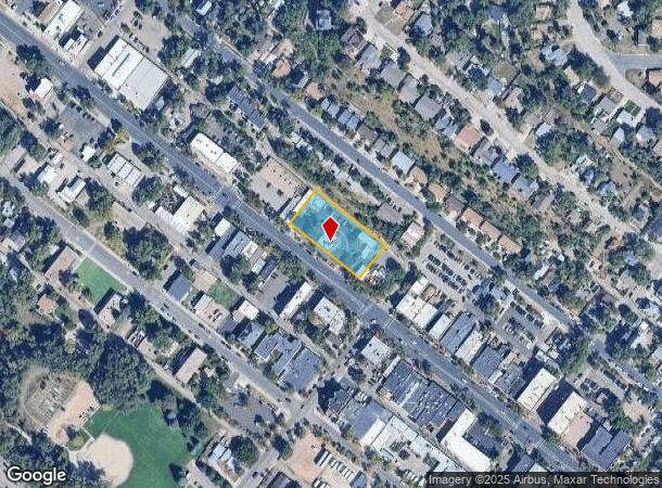 2610 W Colorado Ave, Colorado Springs, CO Parcel Map