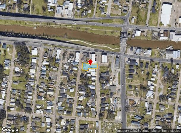 108 Louise St, Houma, LA Parcel Map