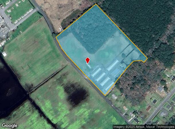 21999 Taylor Rd, Accomac, VA Parcel Map