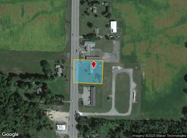  4742 N Huron Rd, Pinconning, MI Parcel Map