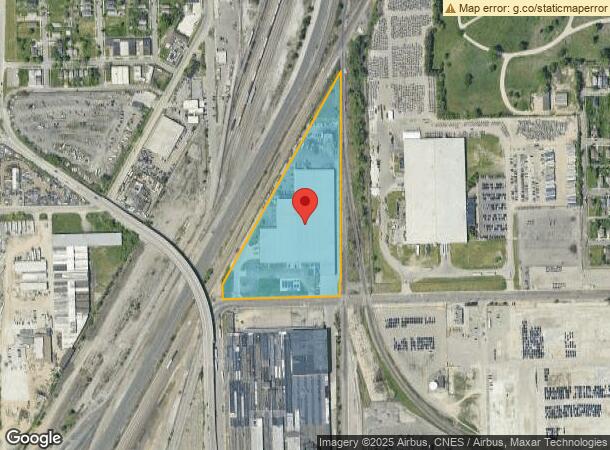  6401 Lynch Rd, Detroit, MI Parcel Map