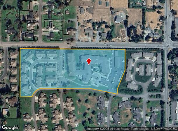 660 W Evergreen Farm Way, Sequim, WA Parcel Map