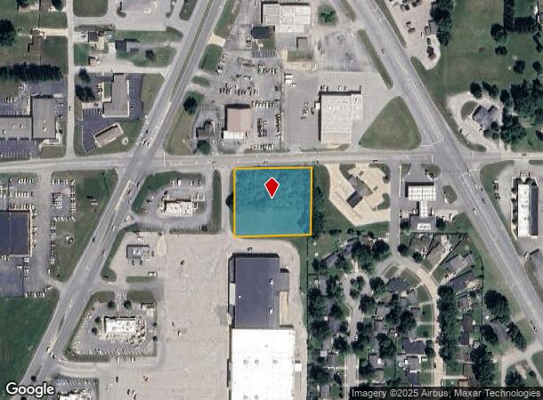 E Hartman Rd, Anderson, IN Parcel Map