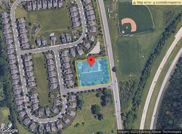  100 Paxson Dr, Newark, DE Parcel Map