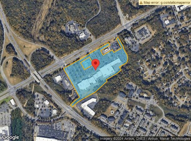  8500-8652 University City Blvd, Charlotte, NC Parcel Map