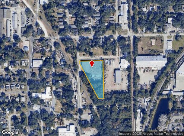  3511 Walnut St, Jacksonville, FL Parcel Map