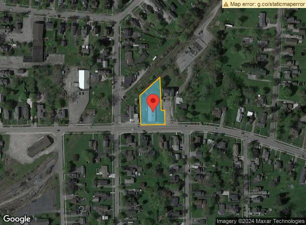  243 Main St, Attica, NY Parcel Map