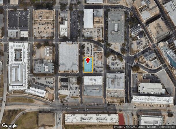  1021 Taylor St, Fort Worth, TX Parcel Map