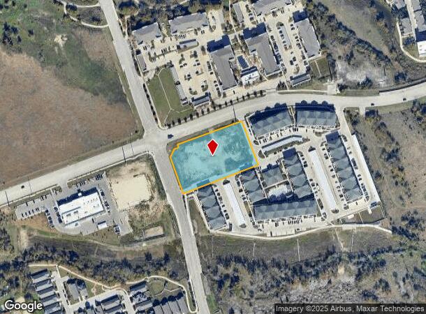  1561 Hero Way, Leander, TX Parcel Map