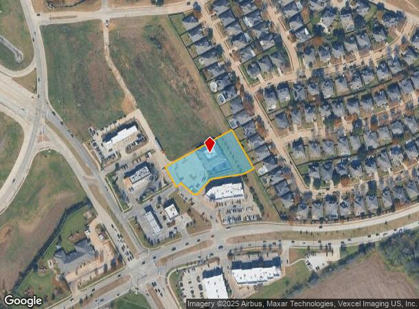  1252 N Holland Rd, Mansfield, TX Parcel Map