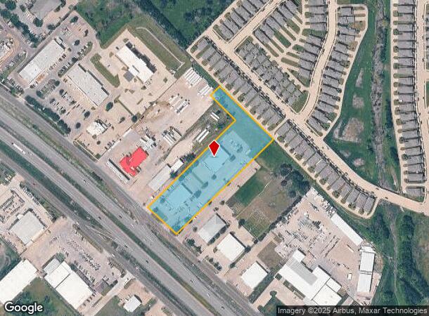  124 E Us Highway 80, Forney, TX Parcel Map