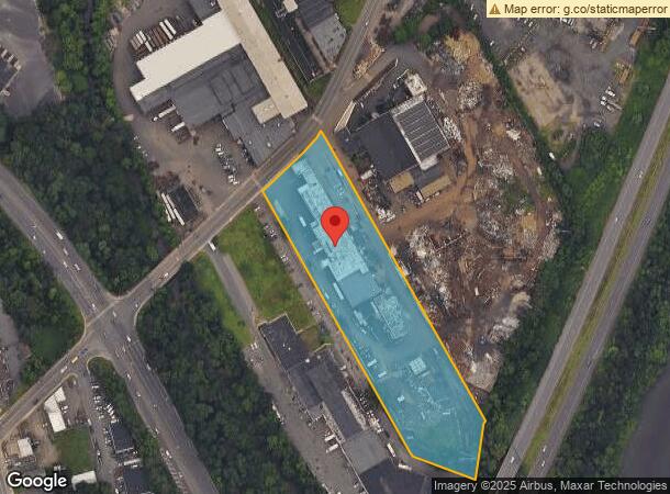  225 E Aurora St, Waterbury, CT Parcel Map