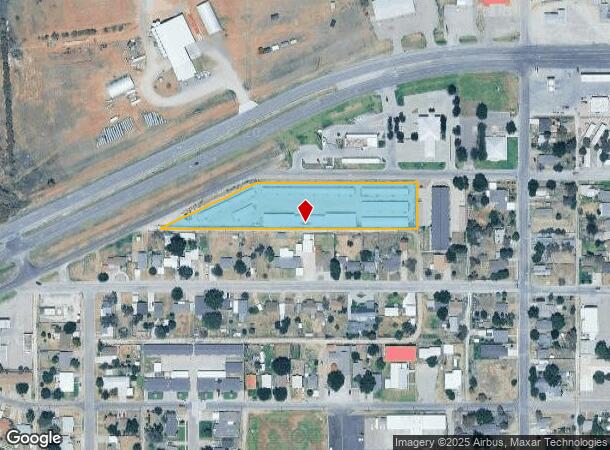  600 Frontage Rd, Idalou, TX Parcel Map