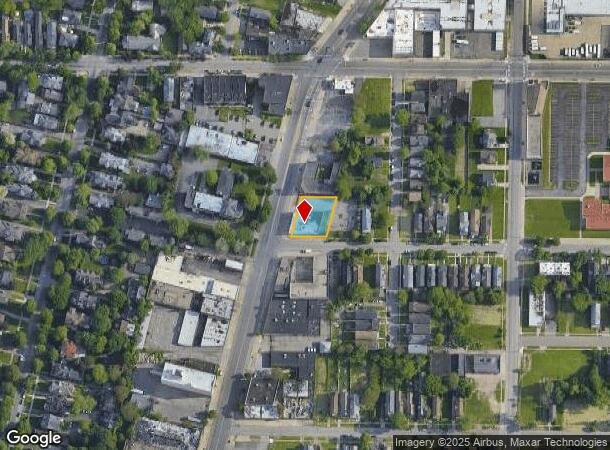  1487 Main St, Buffalo, NY Parcel Map