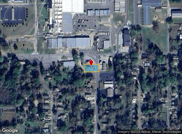  848 N Main St, Malvern, AR Parcel Map