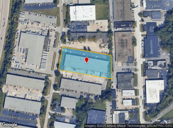 4601 Hinckley Industrial Pky, Cleveland, OH Parcel Map