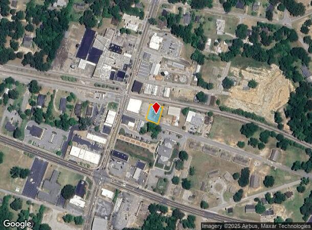  145 N Verdery St, Harlem, GA Parcel Map