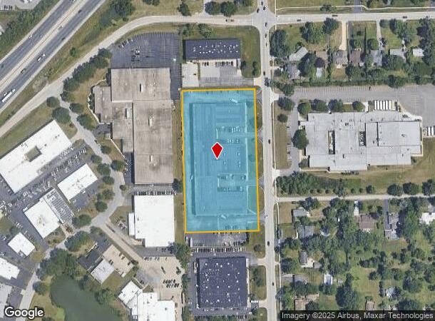  7926 S Madison St, Burr Ridge, IL Parcel Map