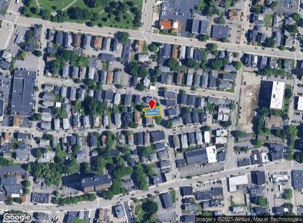  71 Russell St, Worcester, MA Parcel Map