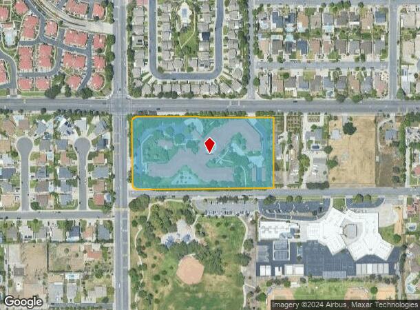  6729 Hermosa Ave, Rancho Cucamonga, CA Parcel Map