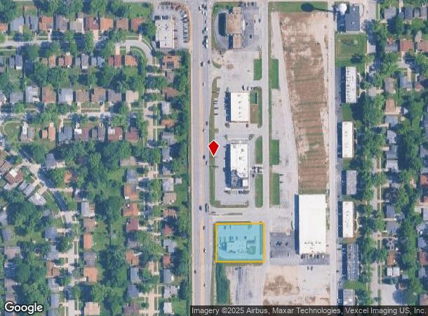 18401 S Halsted St, Glenwood, IL Parcel Map