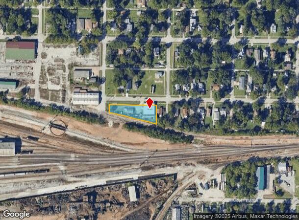 1308 W Chase St, Springfield, MO Parcel Map