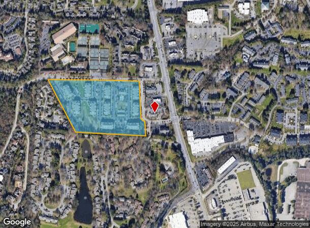  1 Legacy Oaks Pl, Asheville, NC Parcel Map