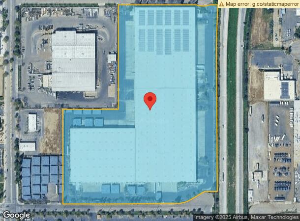  2020 E Vine Ave, Fresno, CA Parcel Map