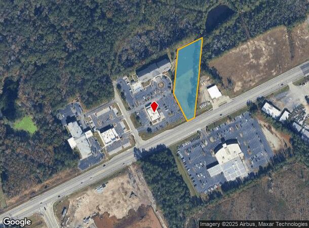 1492 E Oglethorpe Hwy, Hinesville, GA Parcel Map
